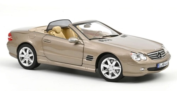 183843 Mercedes-Benz SL 500 2003 Travertine Beige 1:18